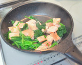 ☆鮭とほうれん草コーンのマヨチーズ焼き作り方2写真