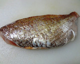 鯛の湯引き梅肉和え～なんちゃって鱧♪作り方1写真