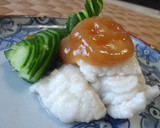 鯛の湯引き梅肉和え～なんちゃって鱧♪作り方6写真