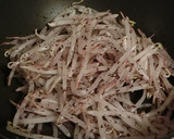 もやしとカイワレの給料前サラダ作り方1写真