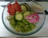 素麺ผัดไทยバッタイ。作り方1写真