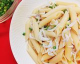 〖簡単ヘルシー♡しらすと葱のパスタ〗作り方7写真