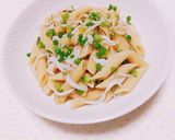〖簡単ヘルシー♡しらすと葱のパスタ〗作り方8写真