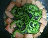 簡単スパムとゴーヤとろとろ☆茶碗蒸し風作り方3写真