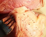 簡単！ラタトゥイユでチキンのトマト煮込み作り方1写真