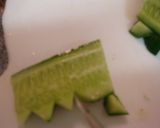 遠足を楽しんでいるモンチッチキャラ弁作り方6写真