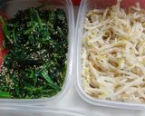 ストーブ鍋で石焼ビビンバ風~作り方3写真