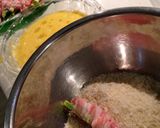 ☆アスパラとチーズの豚肉巻きフライ☆作り方3写真