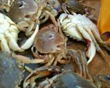 ヒラツメガニのディアブロ風トマトパスタ作り方1写真