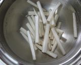 ❀ゴボウとたらこの昆布煮❀お弁当にも♪作り方2写真