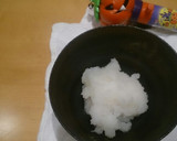 簡単鮭フレークと大根おろしご飯作り方1写真