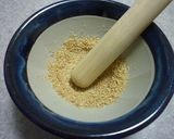 すり鉢で簡単☆そうめんつけだれ作り方1写真