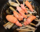 ❀ゴボウとたらこの昆布煮❀お弁当にも♪作り方5写真