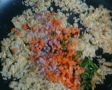 誰でもできる◎超ぱらぱら高菜チャーハン作り方4写真