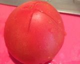 簡単なトマトの湯むき法！離乳食にも！作り方1写真