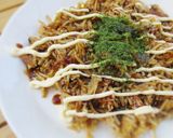 かんたん！お好み焼きのヘルシーオムそば作り方9写真