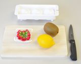 バラとフルーツのまんまる氷作り方1写真