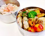 お弁当に彩り♪ミニトマトの簡単ボール♪作り方1写真