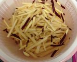 さつま芋で♪きんぴら風＊お弁当にも作り方1写真