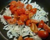 マーボの素で簡単♪トマトマーボ麺作り方1写真