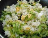 塩レモン☆梅ゴーヤチャーハン作り方5写真