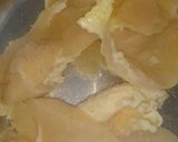 冷た～い鶏のむね肉のコラーゲンスープ作り方1写真