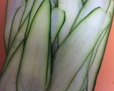 タラとえびのすり身のズッキーニ包み作り方5写真