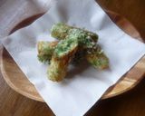 ちくわとチーズの磯部揚げ♪作り方4写真
