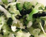簡単☆ほうれん草ブロッコリーキャベツ副菜作り方3写真