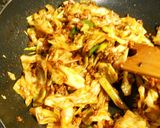 甘味噌炒めの焼きそば(回鍋肉風)作り方10写真