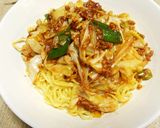 甘味噌炒めの焼きそば(回鍋肉風)作り方11写真
