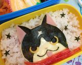 妖怪ウォッチ☆ フユニャン ☆キャラ弁作り方4写真