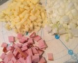 じゃがいものほくほくお好み焼き作り方2写真