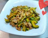 糖質制限おかず☆苦くないゴーヤ豚キムチ作り方6写真