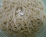 流水麺そばで冷やしキムチそば作り方9写真