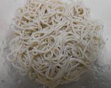 流水麺そばで冷やしキムチそば作り方10写真