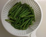 豆茸扁豆作り方2写真