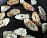 ☆お好み焼き粉でちくわ磯辺揚げ☆作り方3写真