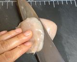 鶏胸肉とニンニクの芽炒め作り方1写真