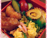 しっかり味の唐揚げのリメイク＊甘酢味作り方4写真