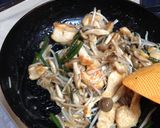 鶏胸肉とニンニクの芽炒め作り方6写真