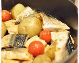 塩さばとじゃがいものカレー風味ロースト作り方5写真