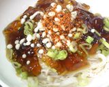 麺つゆジュレでぶっかけうどん作り方5写真