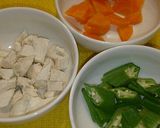 冷た～い鶏のむね肉のコラーゲンスープ作り方3写真