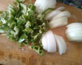 かぼちゃ入り! ほっこり野菜炒め☆作り方1写真