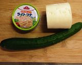 シャキシャキ大根ときゅうりのツナサラダ♪作り方1写真