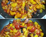 鯖カレーパン粉焼＊食べる夏野菜ソース添え作り方10写真