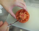 カフェ風*トマトとアボガドのポークソテー作り方1写真