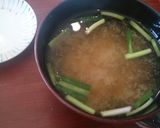 簡単♪ネギとワカメのお味噌汁作り方3写真