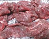 牛肉とチンゲン菜のふわふわ卵炒め作り方1写真